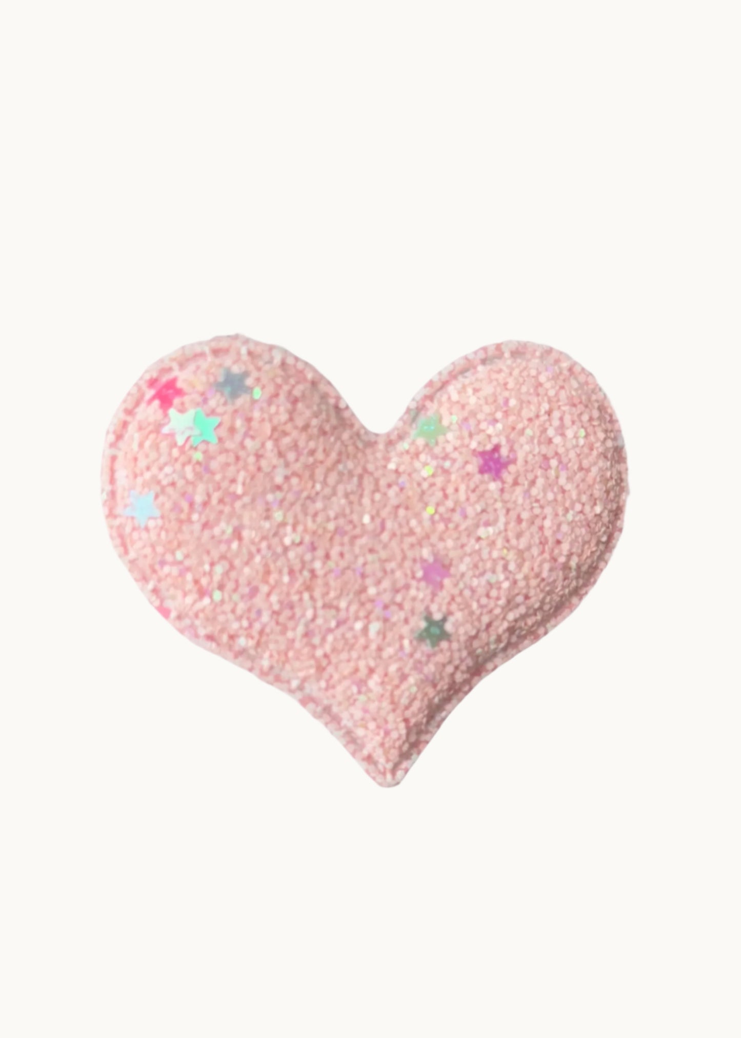 Forcina per capelli a forma di cuore lucido