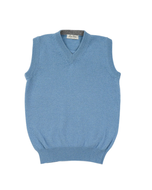 Soft Cashmere V-Neck Slipover