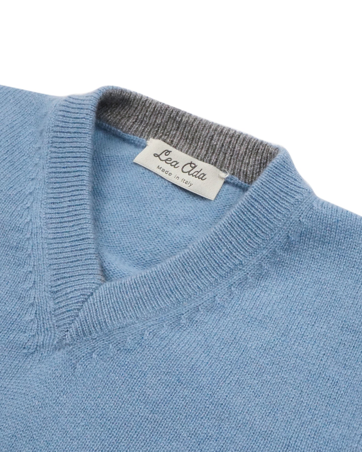 Soft Cashmere V-Neck Slipover