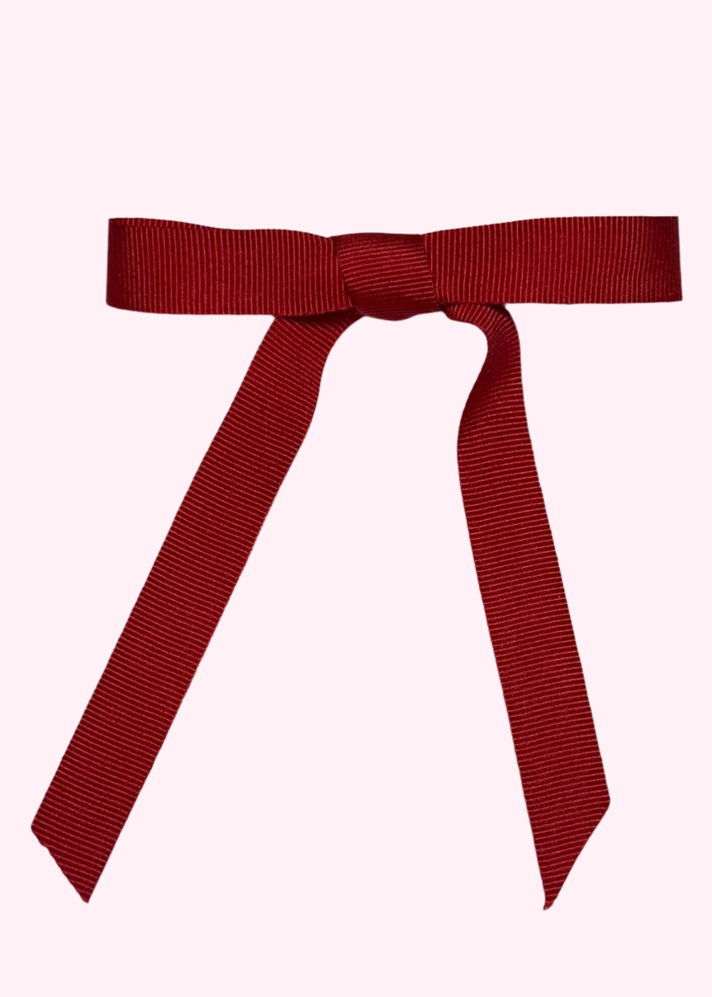 Burgundy Barrette