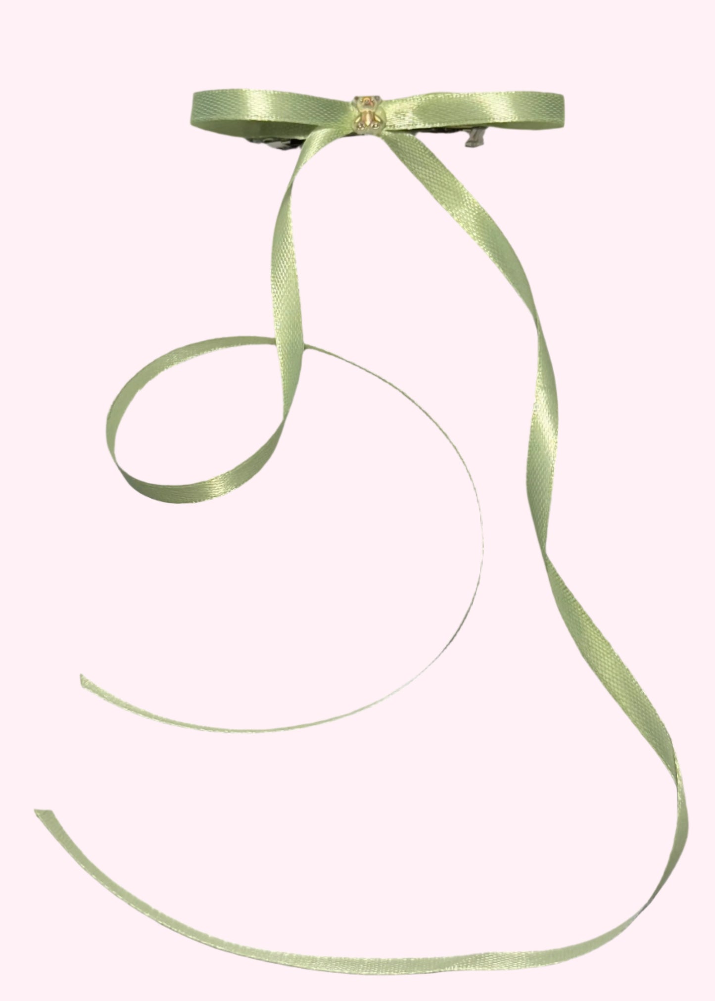 Citrus Green Barrette